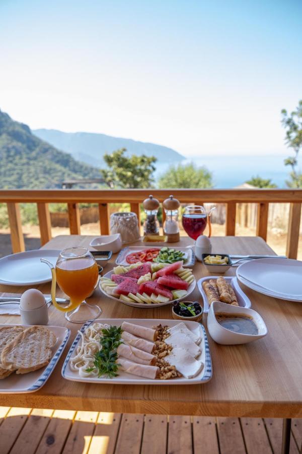 Hotel Goat Bungalow And Camping Faralya Exterior foto