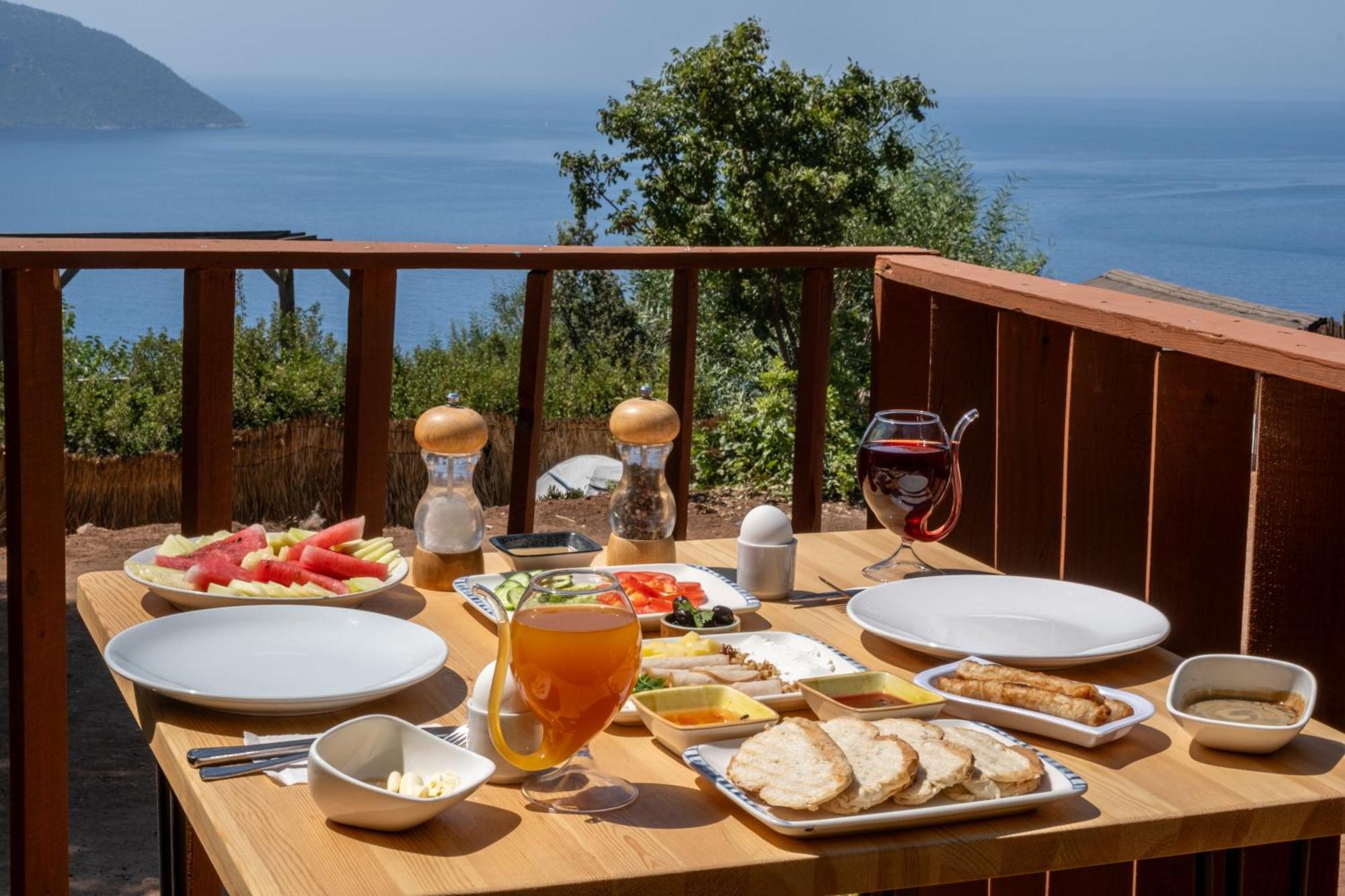 Hotel Goat Bungalow And Camping Faralya Exterior foto
